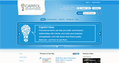 Desktop Screenshot of capitoladv.com