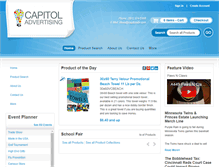 Tablet Screenshot of capitoladv.com